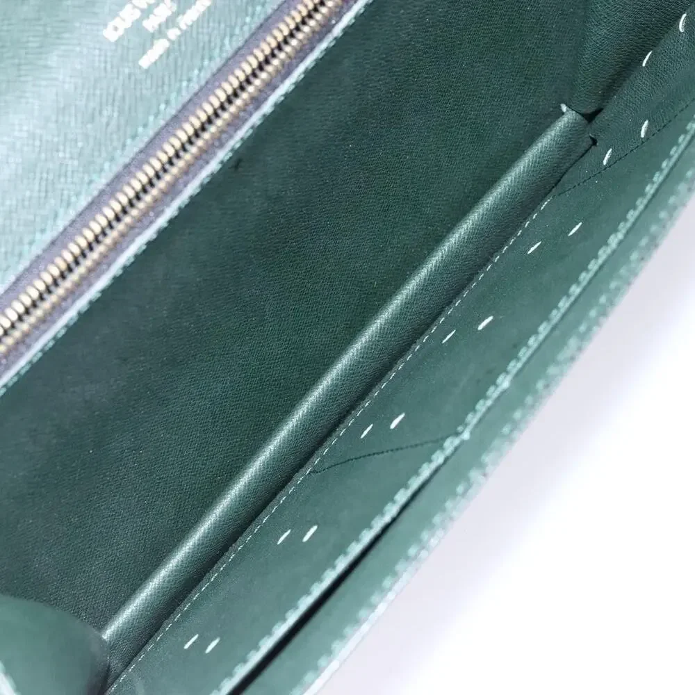 Louis Vuitton Taiga Pochette Kourad Clutch Bag Green
